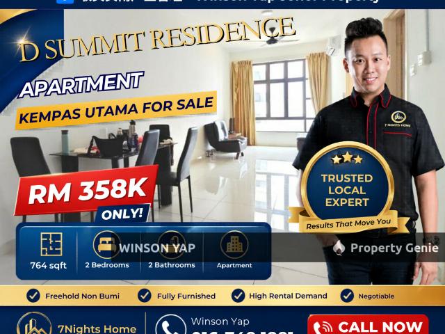 Serviced Residence for sale in Johore Bahru, Johor