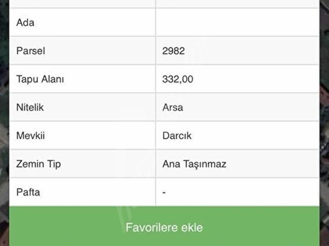 Bolu Merkez, Bolu içerisinde satılık Arsa