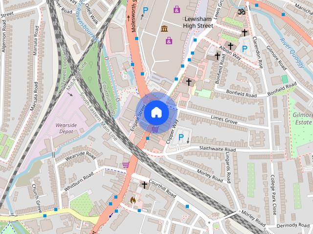 Apartment for rent in London Borough of Lewisham, Ladywell