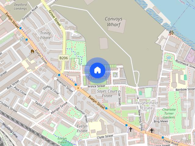 Apartment for rent in London Borough of Lewisham, New Cross