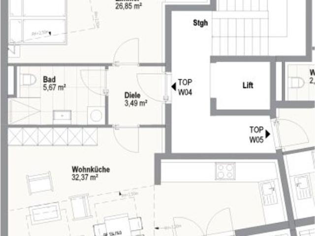 Etagenwohnung kaufen in Rum