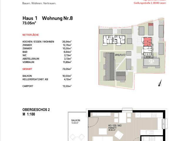 Apartment mieten in Katastralgemeinde Burgegg, Deutschlandsberg