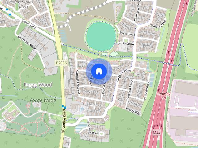 Apartment for rent in Forge Wood, Glynde