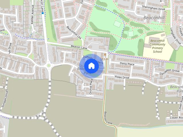 House for rent in Beaconsfield Park, Cramlington