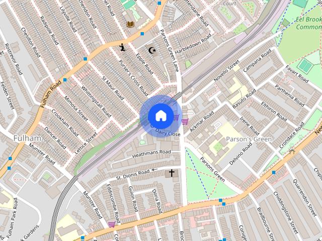 Apartment for rent in Parson's Green, Greater London