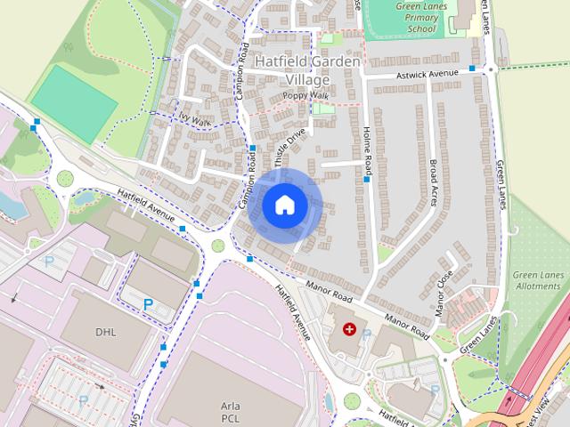 Apartment for rent in Stanborough, Fretherne