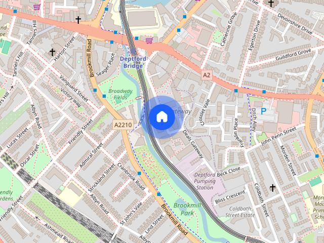 Apartment for rent in London Borough of Lewisham, Deptford