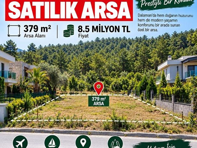 Dalaman, Muğla içerisinde satılık Arsa