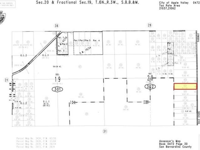 Land for sale in Apple Valley, California
