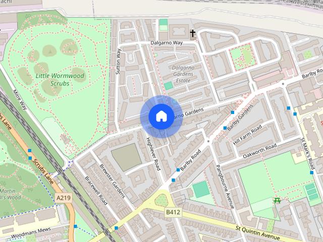 House for rent in North Kensington, Greater London