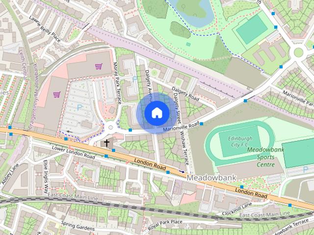Apartment for rent in Meadowbank, City of Edinburgh