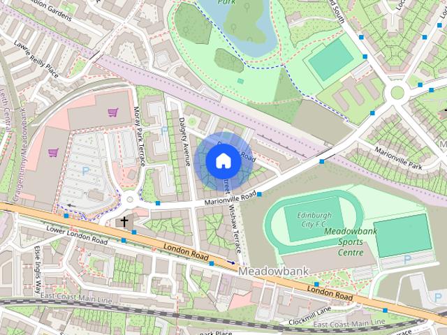 Apartment for rent in Meadowbank, Scotland