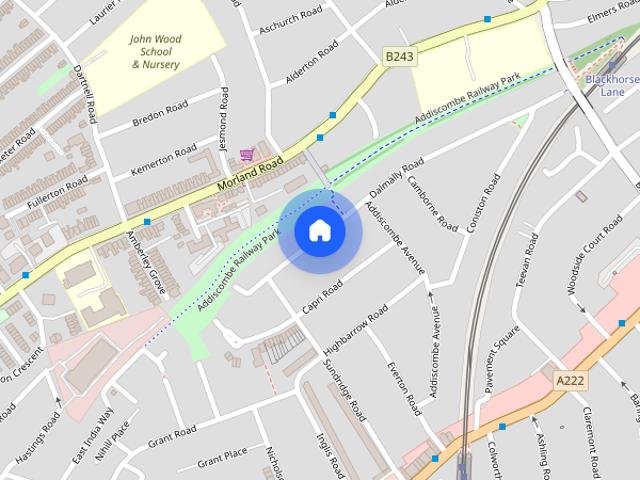 House for rent in Croydon, Addiscombe