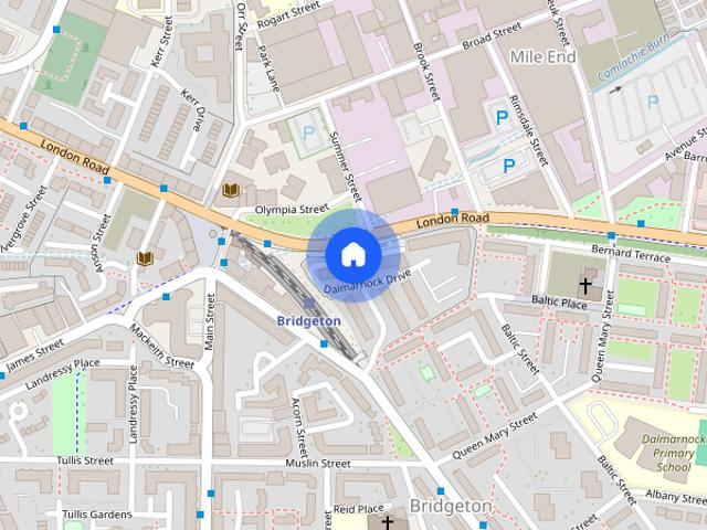 Apartment for rent in Bridgeton, Scotland