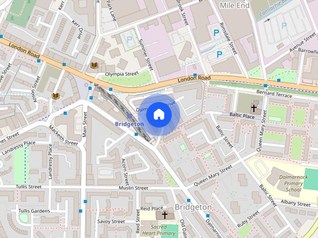 Apartment for rent in Bridgeton, Scotland