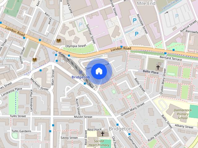 Apartment for rent in Bridgeton, Scotland