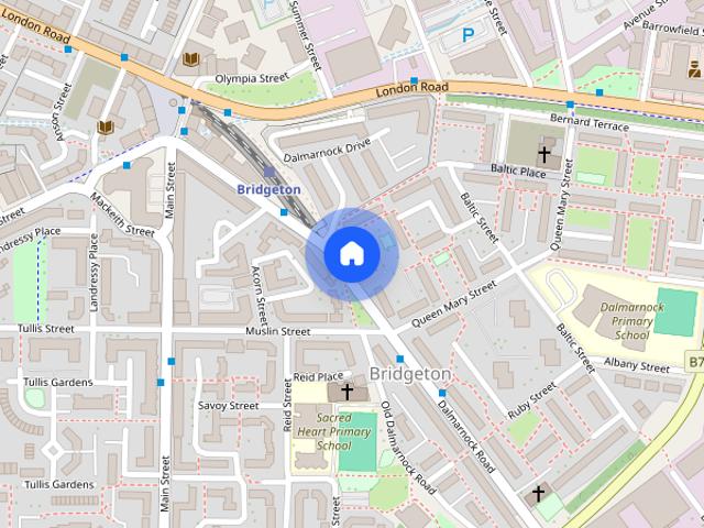 Apartment for rent in Bridgeton, Glasgow