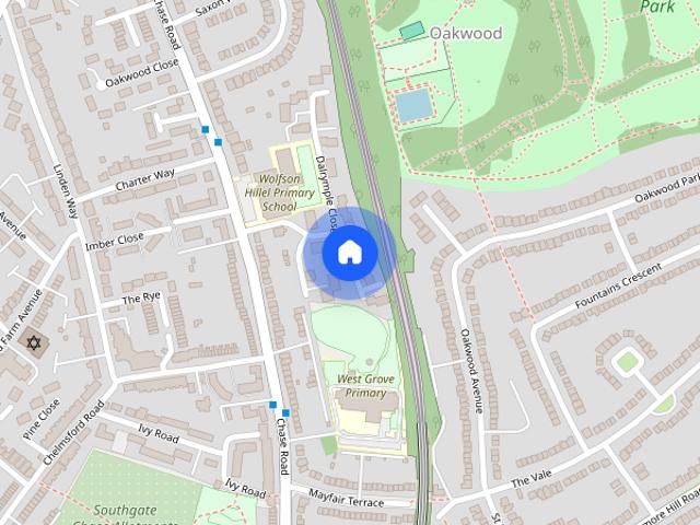 Apartment for rent in Oakwood, Greater London