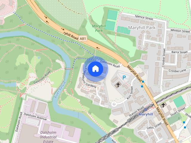 Apartment for rent in Maryhill Park, Kelvindale