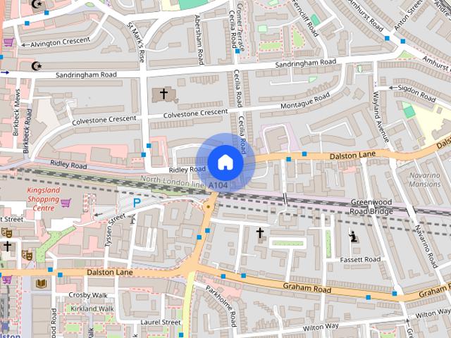 Apartment for rent in Shacklewell, Greater London