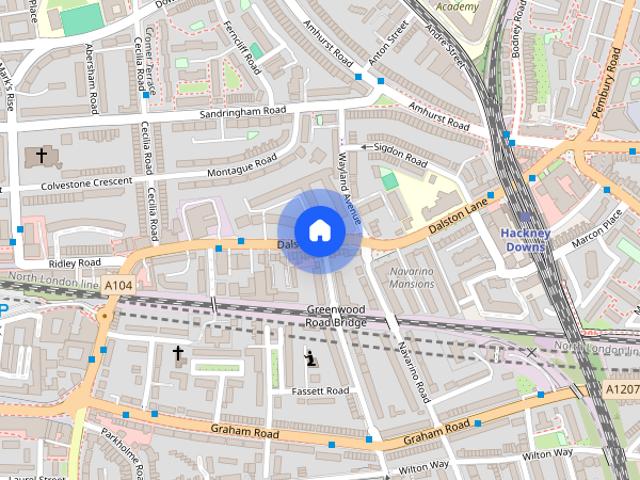 Apartment for rent in Shacklewell, Greater London