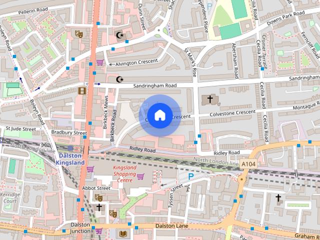 Apartment for rent in Shacklewell, Greater London