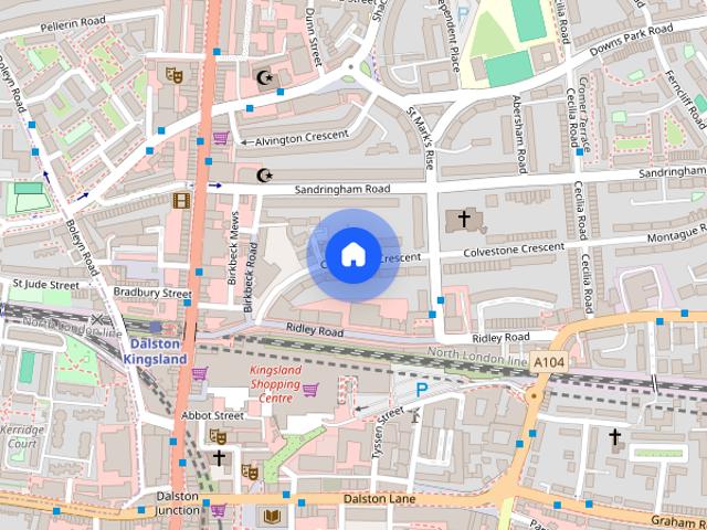Apartment for rent in Shacklewell, Greater London