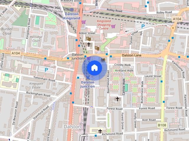 Apartment for rent in Dalston, De Beauvoir Town