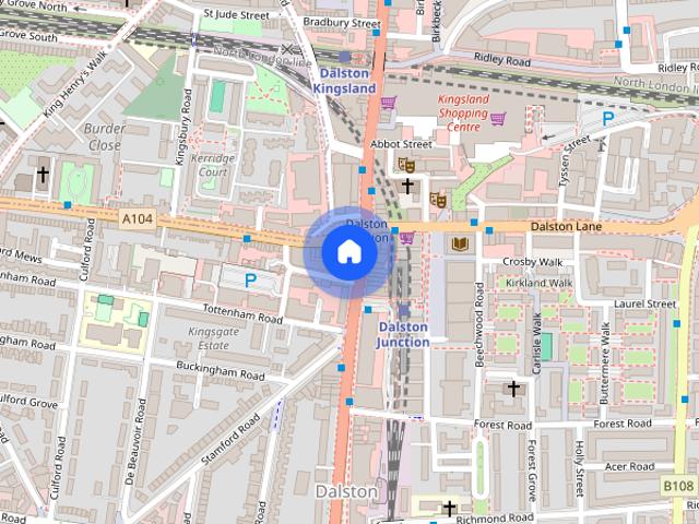 Apartment for rent in Dalston, De Beauvoir Town