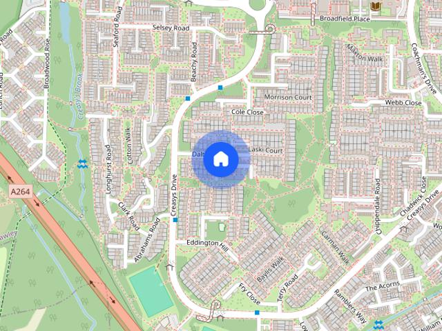 House for rent in Broadfield, Glynde