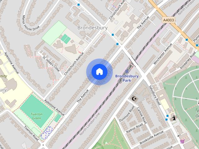 Apartment for rent in Brondesbury, Greater London