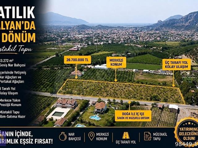 Ortaca, Muğla içerisinde satılık Arsa