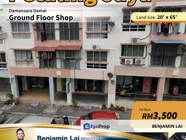 Shop for rent in Petaling, Damansara Damai