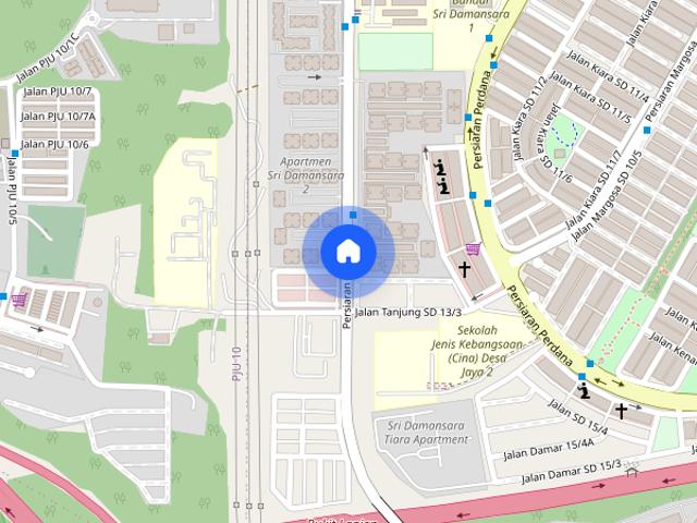 Apartment for rent in Petaling, Damansara Damai