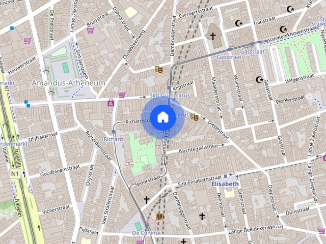 Kamer location à Antwerpen