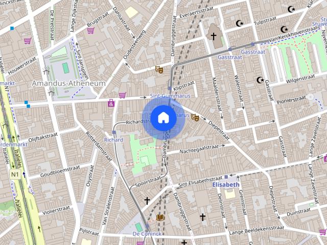 Kamer location à Antwerpen