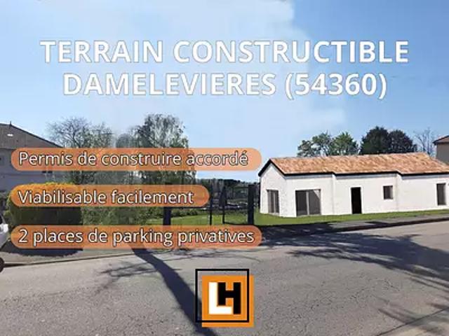 Terrain vente à Lunéville, Damelevières