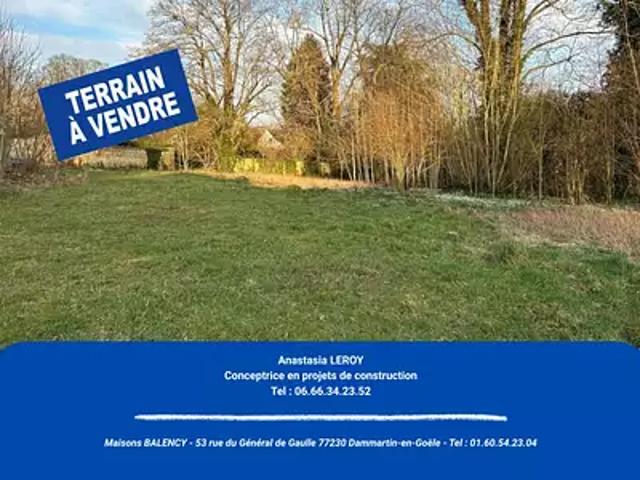 Terrain vente à Dammartin-en-Goële, Seine-et-Marne