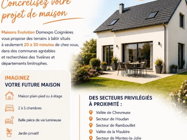 Terrain vente à Mantes-la-Jolie, Dammartin-en-serve