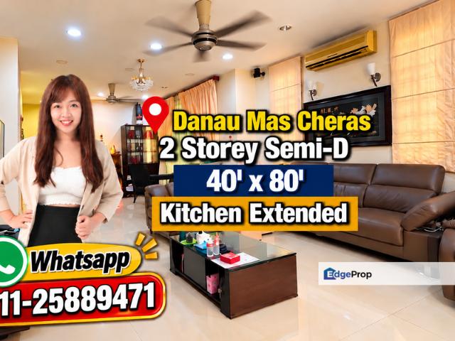 House for sale in Danau Mas, Majlis Perbandaran Ampang Jaya