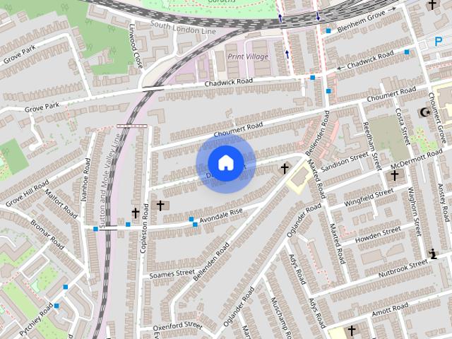 Apartment for rent in Bellenden, Greater London