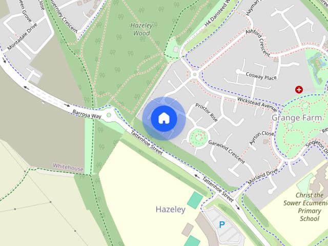 House for rent in Shenley Church End, Milton Keynes