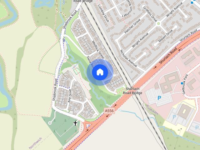 House for rent in Davenham, Cheshire