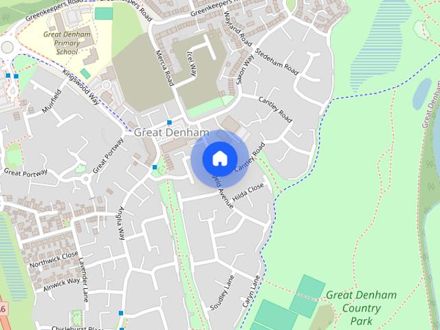 House for rent in Great Denham, Bedford