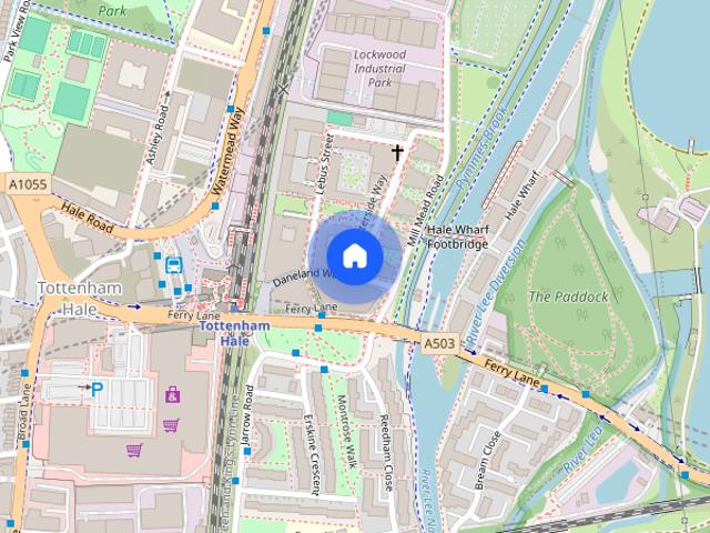 Apartment for rent in Hale Village, Tottenham Hale