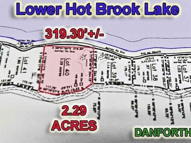 Land for sale in Danforth, Maine