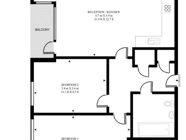 Apartment for rent in Kingsbury, Greater London