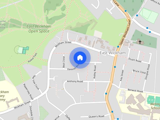 House for rent in East Wickham, Greater London