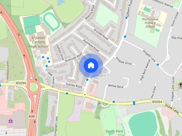 Apartment for rent in Gillbent, Stockport