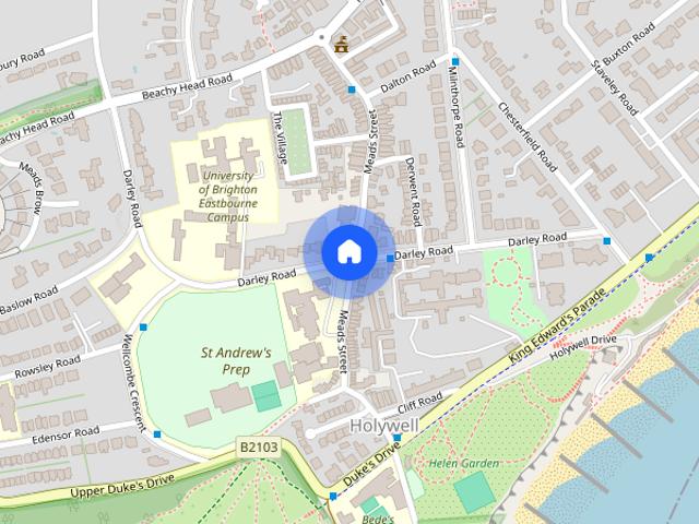 Apartment for rent in Holywell, Eastbourne